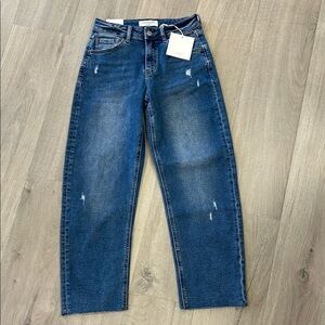 Lovervet mild barrel leg jeans LV1520